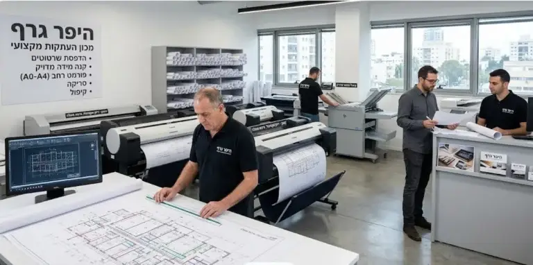 היפר גרף- מכון העתקות בפתח תקווה