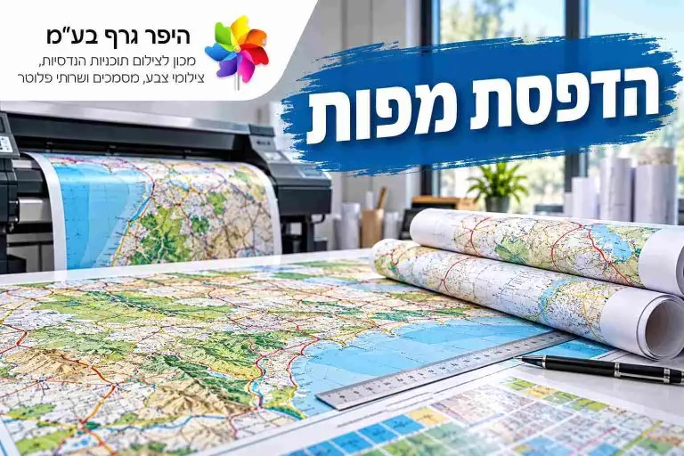 הדפסת מפות